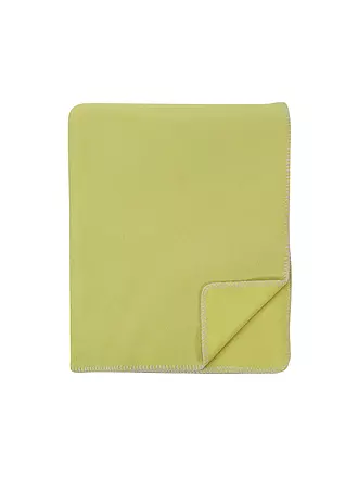 PROFLAX | Manta para el hogar - Plaid 160x200cm Secret Mandarin | hellgrün